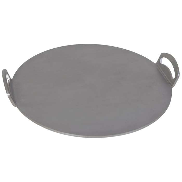 Eboy Steel Pizza Baking Sheet 41 cm Round with Handles - Stainless Steel