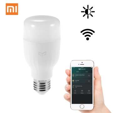 Xiaomi Mi Yeelight E27 8W White LED Smart Light Bulb Smartphone App WIFI Control : Perfect Timing