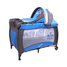 Mamakids Camp Cot - Sleepy Blue