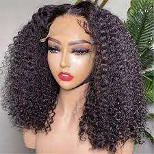 16" Glueless Curls Full Frontal Lace Wig