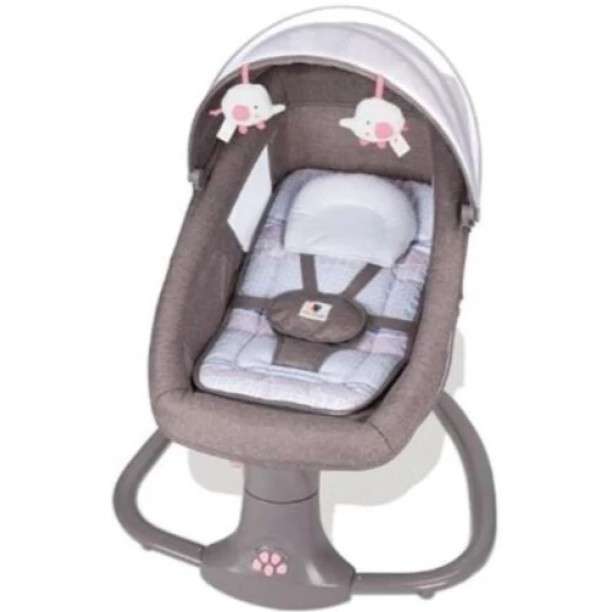 Mastela 3-in-1 Swing &amp; Rocker - Grey &amp; Pink