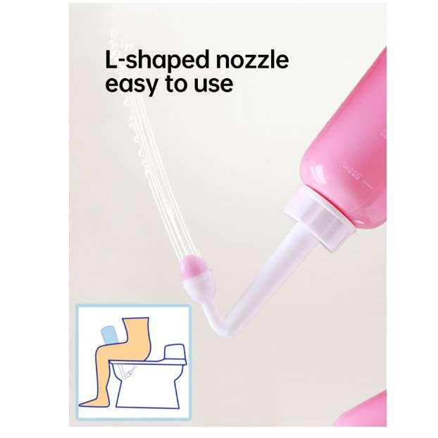 Peri Bottle- Postpartum Care- 360ml Pink
