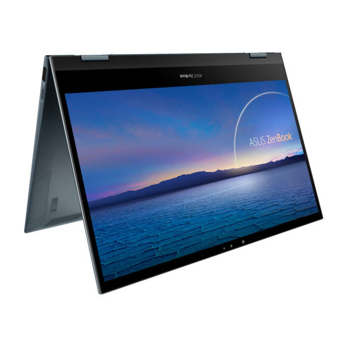 Asus ZenBook Flip 13 UX363E 11th Gen "Core i5" 2.40GHz 8GB RAM 512GB SSD (NVMe) Blue - Cracked Sc...