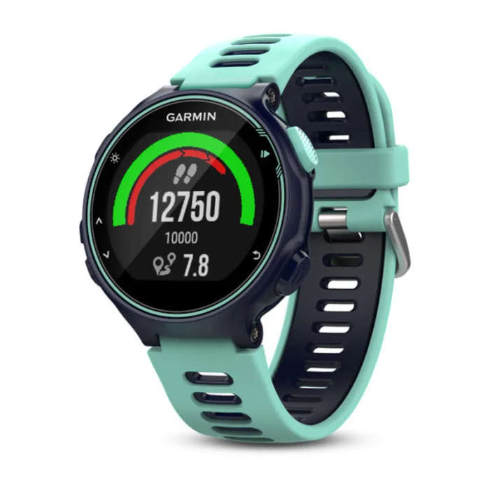 Garmin Forerunner 735XT Midnight Blue - With Black Straps
