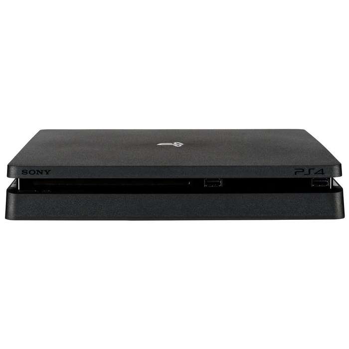 PlayStation 4 Slim Black 500GB + HDMI Cable + Power Cable (3 Month Warranty)