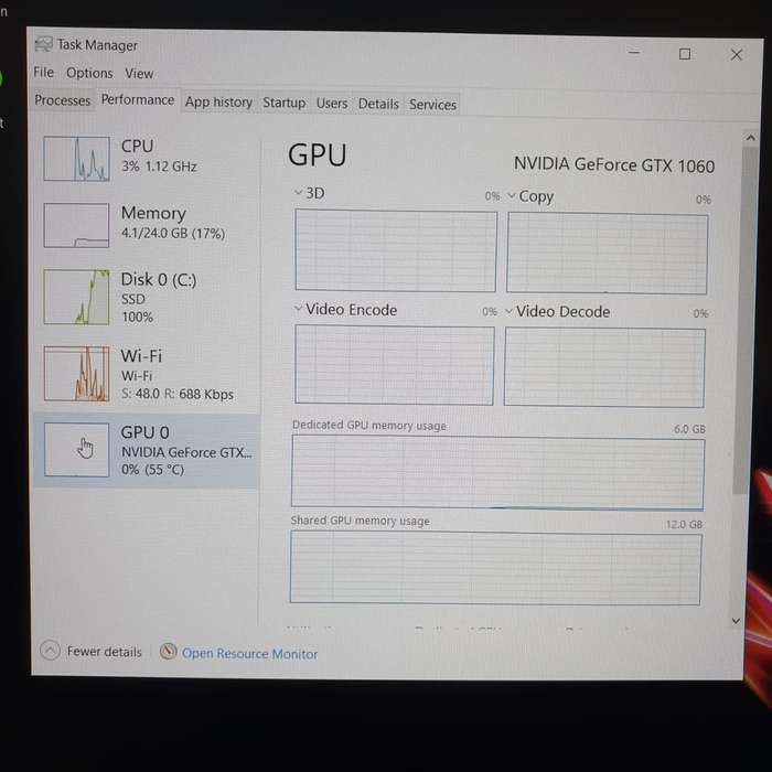 Asus GL503V "Core i7" 2.80GHz 24GB RAM 128GB SSD Black (6 Month Warranty) - Faulty Battery