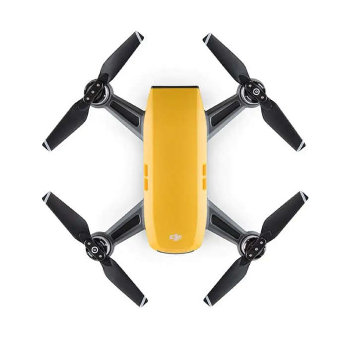 DJI Spark Sunrise Yellow (6 Month Warranty) + 1 Battery + Charger + Controller + 1 Doc + Carry Case