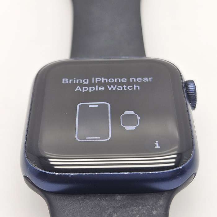 Apple Watch Series 6 44mm GPS Only Blue (3 Month Warranty) - With Black Straps