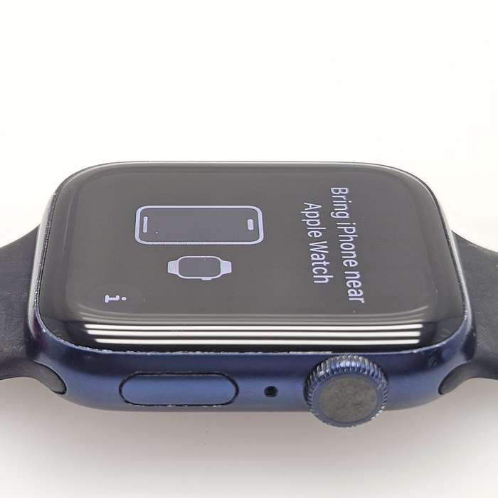 Apple Watch Series 6 44mm GPS Only Blue (3 Month Warranty) - With Black Straps