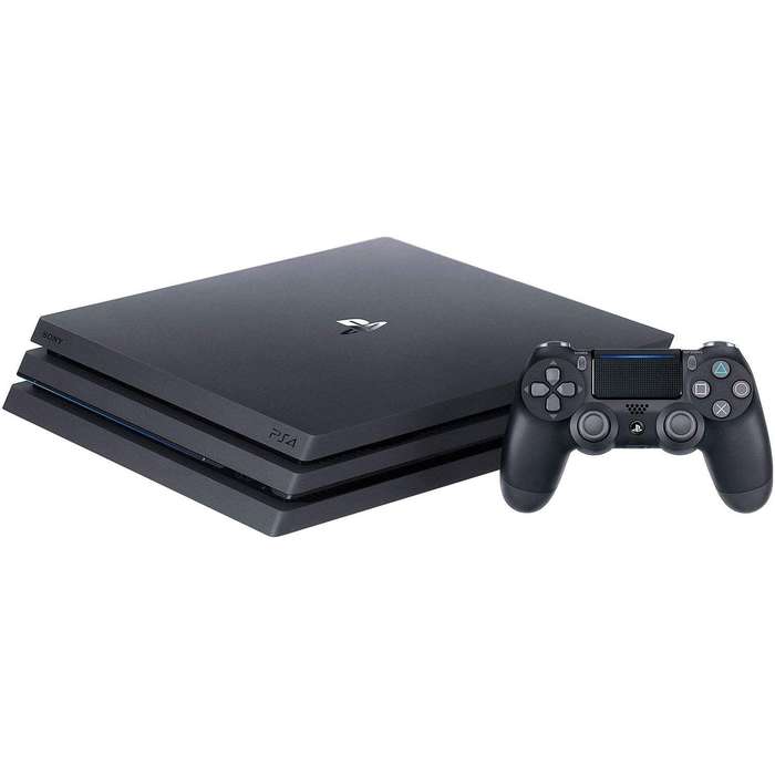 Playstation 4 Pro 1TB SSD Black + 1 Controller + 2 Games + HDMI Cable + Charger (3 Month Warranty)