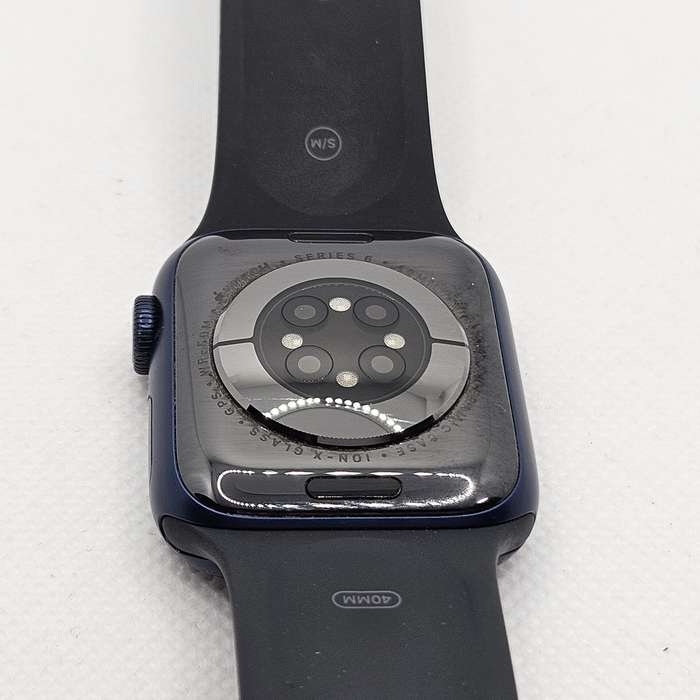 Apple Watch Series 6 40mm GPS Only Blue (3 Month Warranty) - With Black Straps