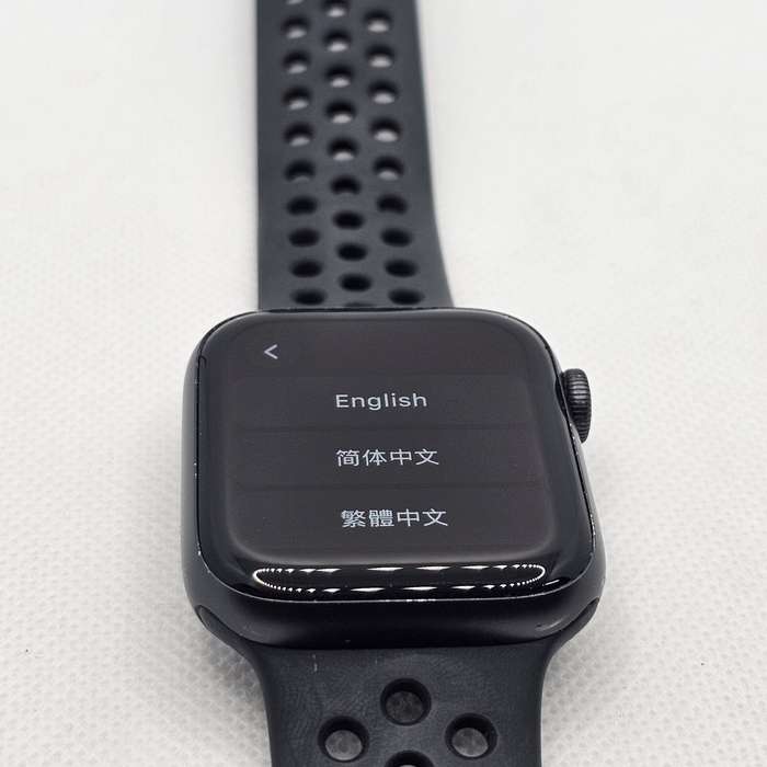 Apple Watch Series 6 44mm LTE Space Gray (3 Month Warranty)  With Black Nike Straps
