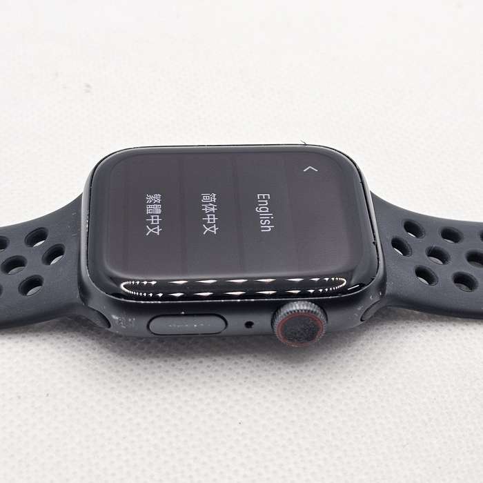 Apple Watch Series 6 44mm LTE Space Gray (3 Month Warranty)  With Black Nike Straps