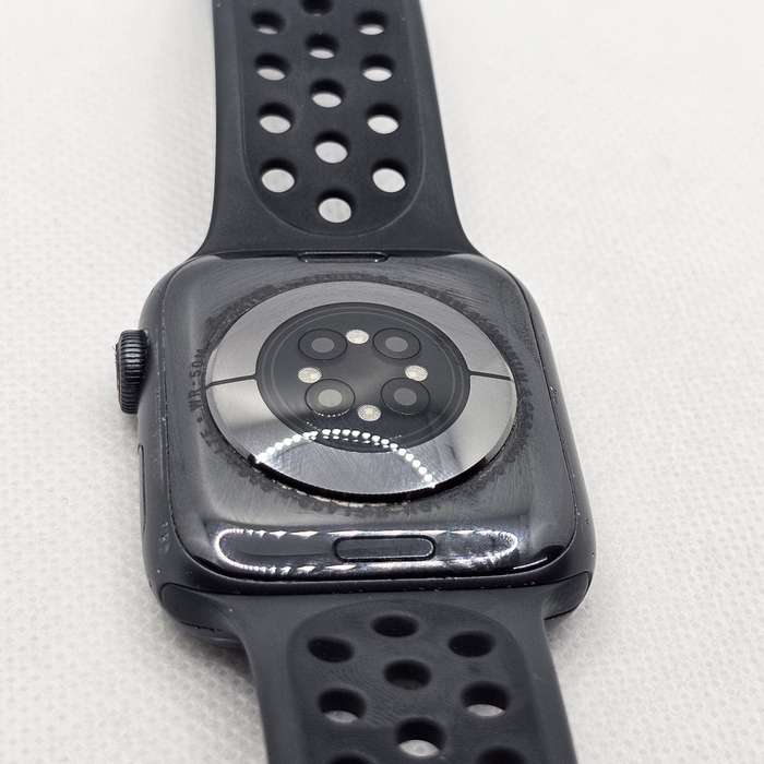 Apple Watch Series 6 44mm LTE Space Gray (3 Month Warranty)  With Black Nike Straps