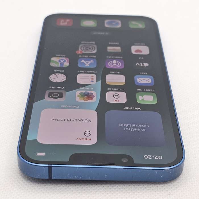 iPhone 13 256GB Blue (6 Month Warranty) + Screen Protector Bundle Value: R200