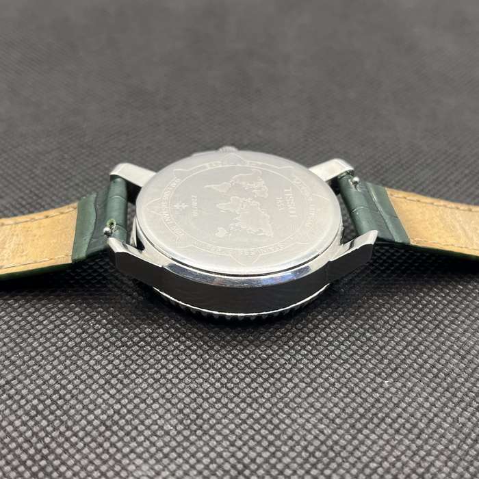 Tissot T-Navigator 3000 Analog Watch Grey - With Dark Green Straps