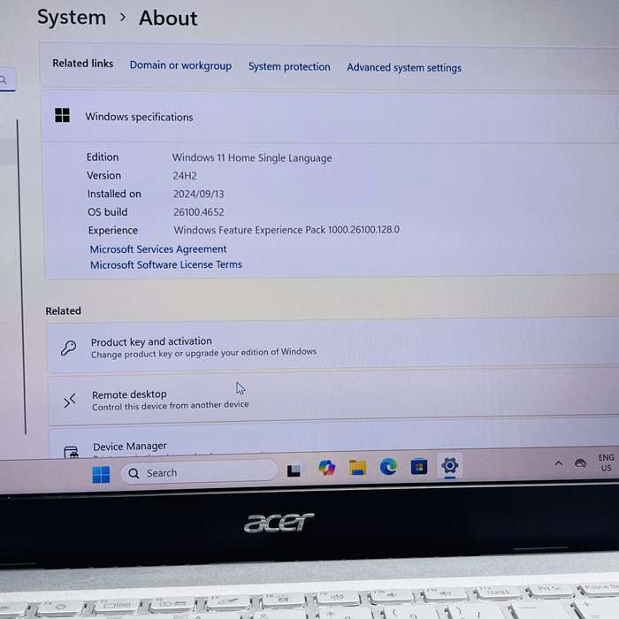 AcerAspire 5 A514-54-77QU 11th Gen 2.80GHz "Core i7" 16GB RAM 500GB SSD And 500GB HDD Silver - N...