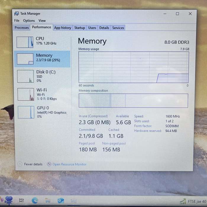 HP 250 G4 1.60GHz 8GB RAM 256GB SSD Black - Faulty Battery | Bright Spots