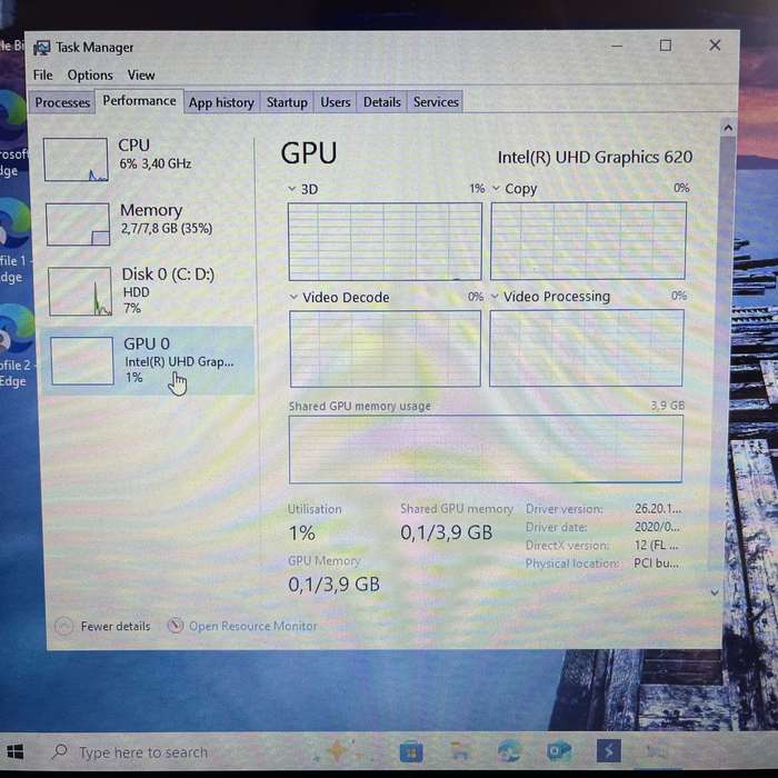 HP Pavillion x360 14-cd001ni "Core i3" 8GB RAM 1TB HDD - Silver (3 Month Warranty)