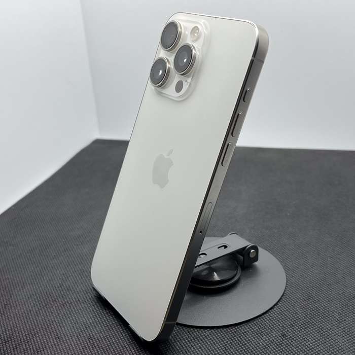Apple iPhone 15 Pro Max 256GB White Titanium (12 Month Warranty)