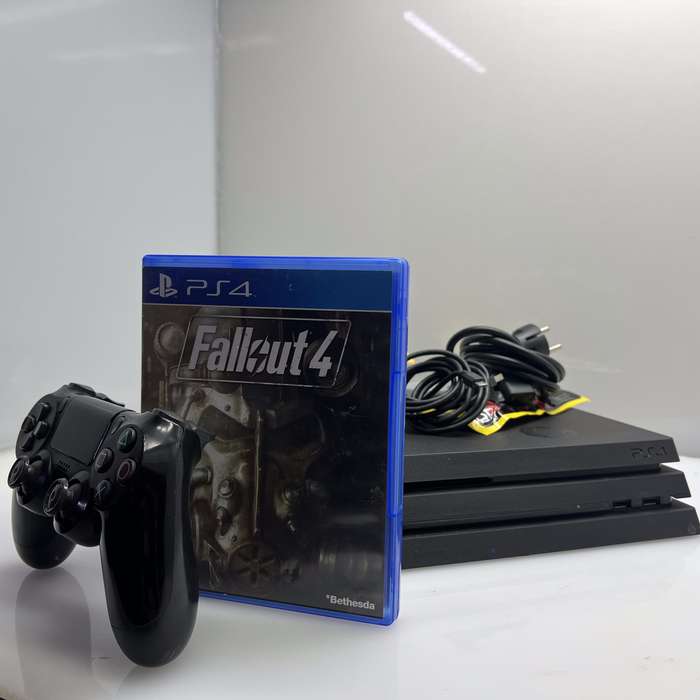 Playstation 4 Pro 1TB SSD Black + 1 Controller + 2 Games + HDMI Cable + Charger (3 Month Warranty)