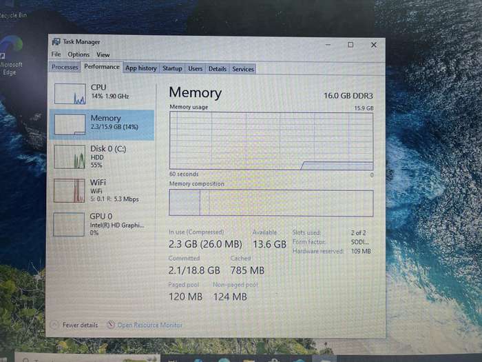 HP ProBook 450 G2 16GB RAM 1TB HDD Black - Faulty battery