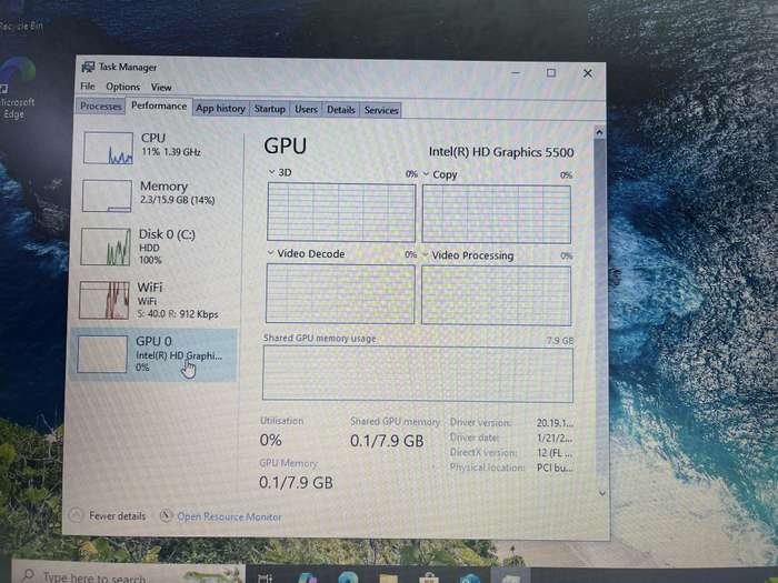 HP ProBook 450 G2 16GB RAM 1TB HDD Black - Faulty battery