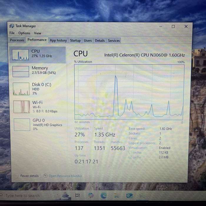 Proline Thinline V146SH "Celeron" 4GB RAM 512GB HDD Black