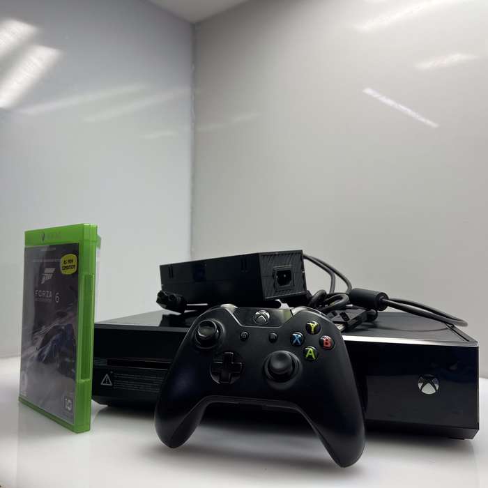 Xbox One 500GB Black + ThrustMaster Ferrari Steering Wheel + 1 Controller +2 Games + Power Cable ...