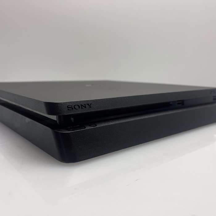PlayStation 4 Slim Black 500GB + HDMI Cable + Power Cable (3 Month Warranty)