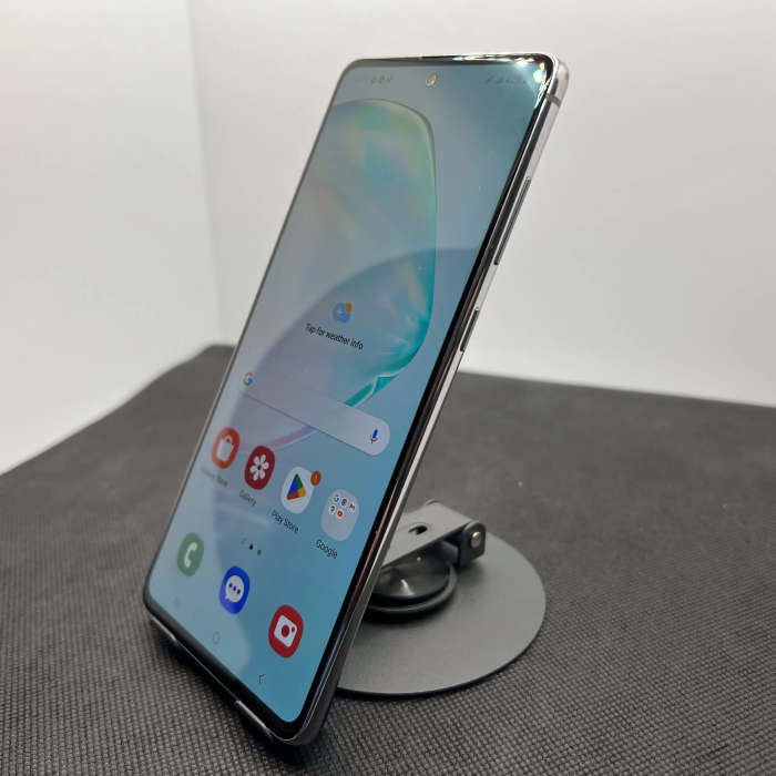 Samsung Galaxy Note 10 Lite Silver - LCD Burn