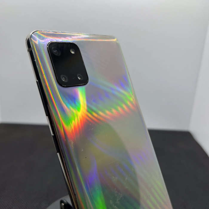Samsung Galaxy Note 10 Lite Silver - LCD Burn