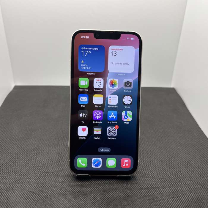 Apple iPhone 13 256GB Starlight (6 Month Warranty) - No Face ID