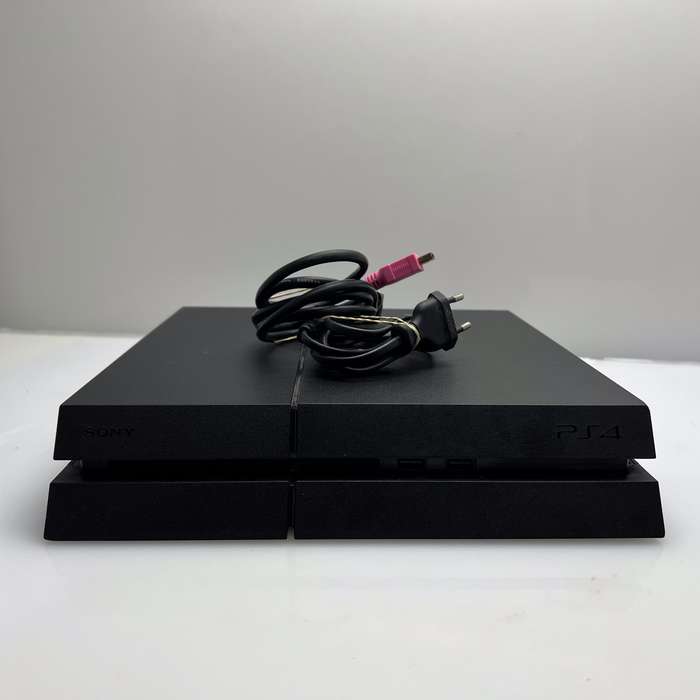 PlayStation 4 Black 500GB + HDMI Cable + Power Cable (3 Month Warranty)