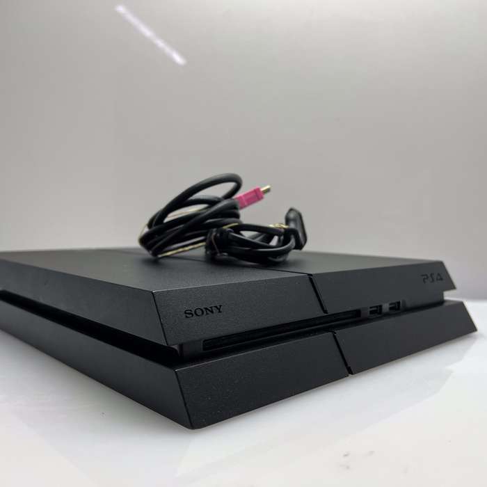 PlayStation 4 Black 500GB + HDMI Cable + Power Cable (3 Month Warranty)
