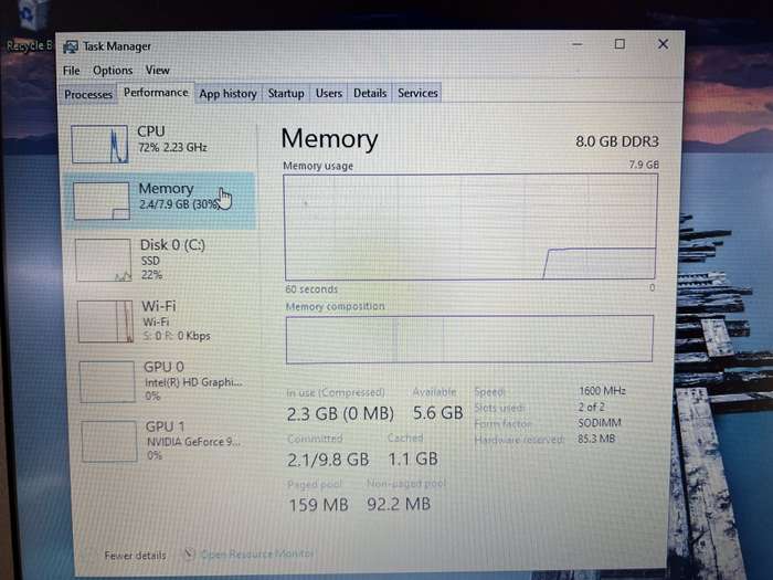 Acer Extensa 2511 8GB RAM 2656GB SSD Black - Hinge damage | Faulty Battery