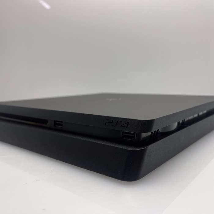 PlayStation 4 Slim Black 500GB + HDMI Cable + Power Cable (3 Month Warranty)