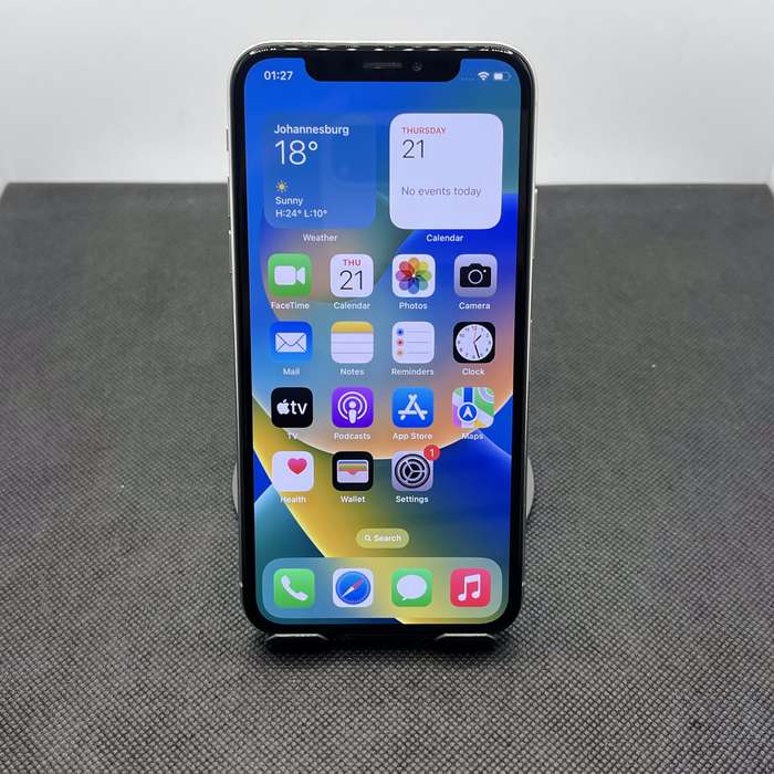 Apple iPhone X 256GB Silver (3 Month Warranty)
