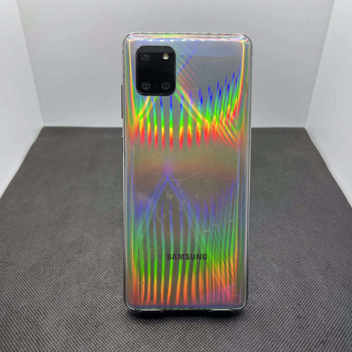 Samsung Galaxy Note 10 Lite Silver - LCD Burn