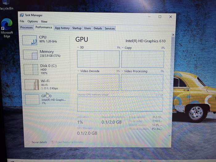 Lenovo IdeaPad 330-15IKB "Celeron" 4GB RAM 512GB HDD Blue (3 Month Warranty)
