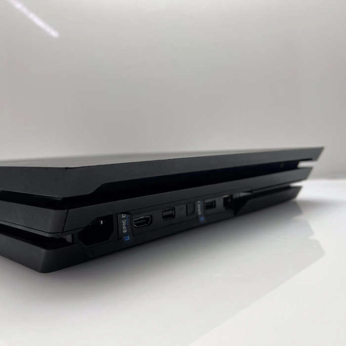 Playstation 4 Pro 1TB SSD Black + 1 Controller + 2 Games + HDMI Cable + Charger (3 Month Warranty)