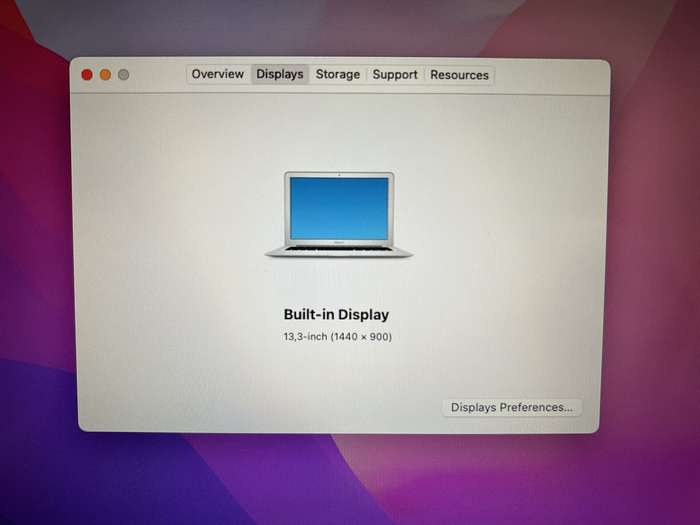 Apple Macbook Air "Core i5" 1.6 GHz 13" Inch (Early 2015) Silver -  Damaged Hinge