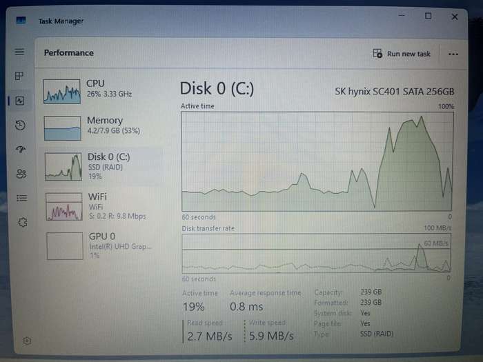 Asus X409F "Core i7" 8GB RAM 256GB SSD Grey - Faulty Battery