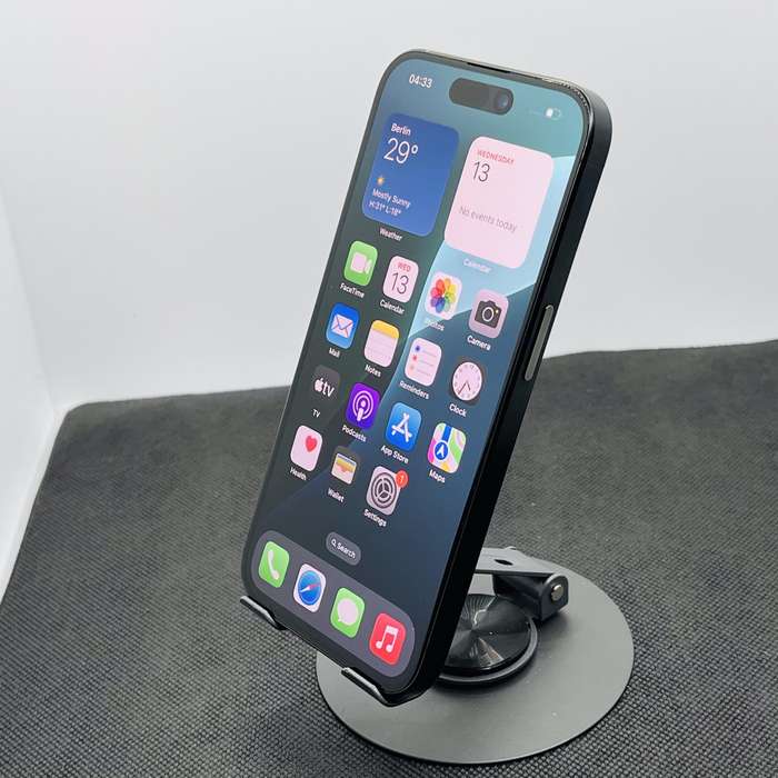 Apple iPhone 15 Pro 256GB Black Titanium (12 Month Warranty) + Screen Protector Bundle Value: R200