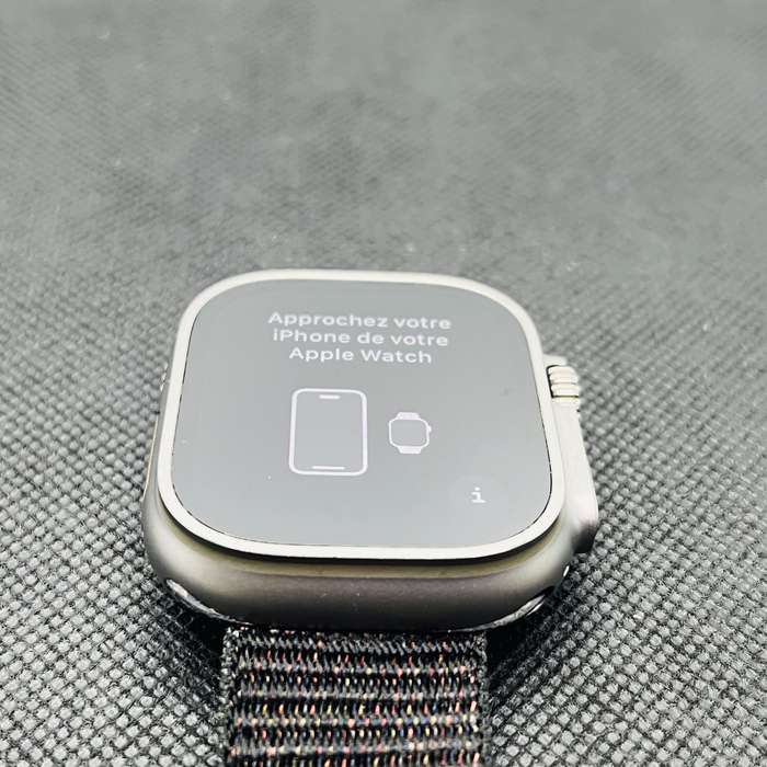 Apple Watch Ultra 2 49mm LTE Natural Titanium (12 Month Warranty) - With Black Nylon Straps