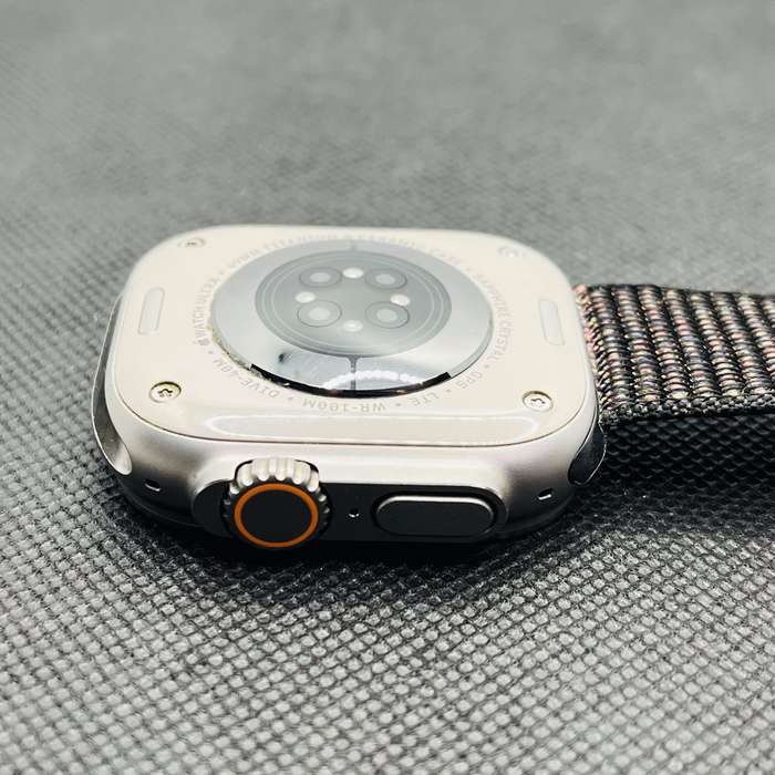 Apple Watch Ultra 2 49mm LTE Natural Titanium (12 Month Warranty) - With Black Nylon Straps