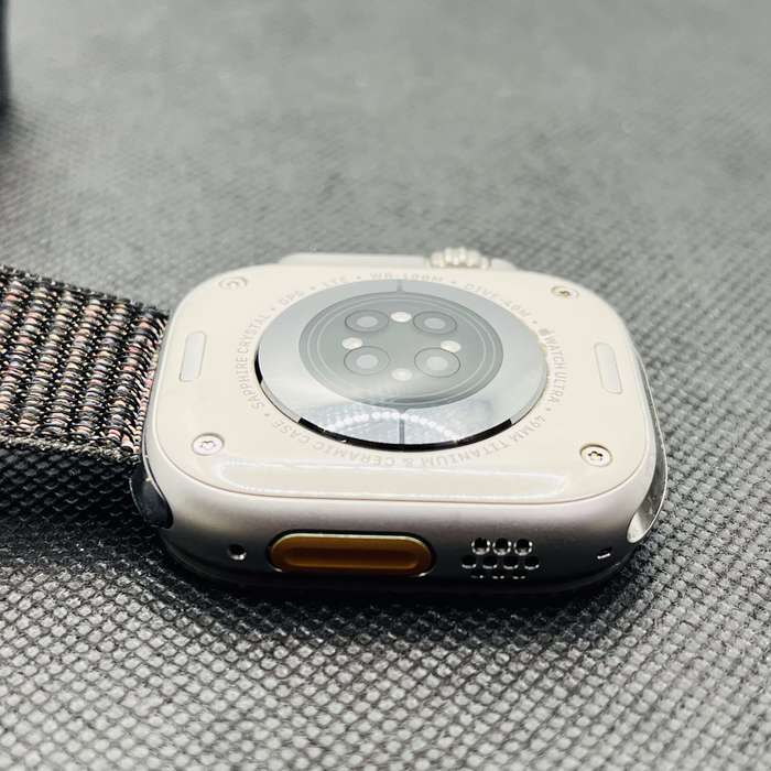 Apple Watch Ultra 2 49mm LTE Natural Titanium (12 Month Warranty) - With Black Nylon Straps