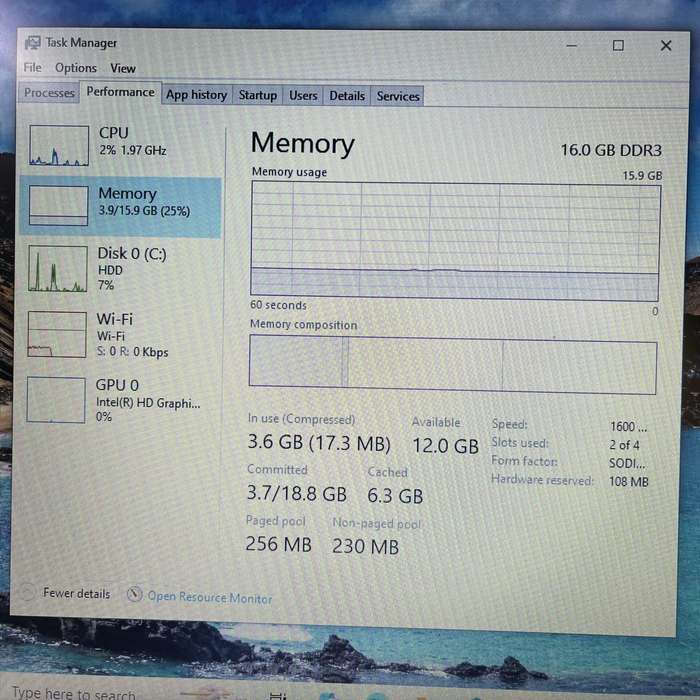 Lenovo G50-70 16GB RAM 1TB HDD Black (3 Month Warranty)