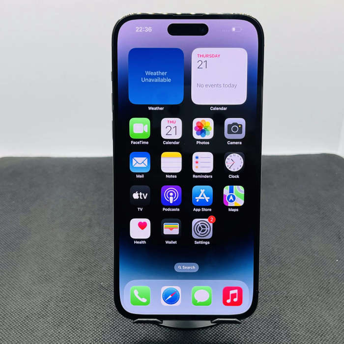Apple iPhone 14 Pro Max 128GB Deep Purple (12 Month Warranty)