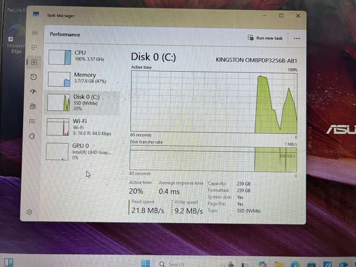 Asus X409F 10th Gen "Core i3" 2.10GHz 8GB RAM 256GB SSD Grey - Bright Spots And Front Camera Not ...